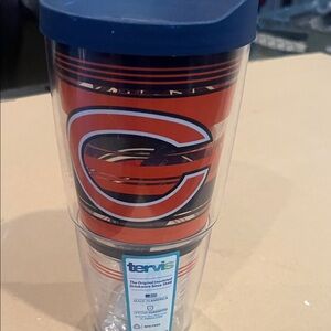 Bears Tervis Tumbler with Bold Orange and Navy Design